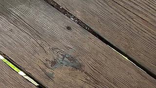 Big Ass MILF Public Fuck and Blowjob on Viewpoint Tower - Risky POV