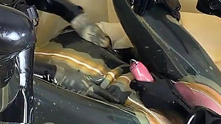 Mistressae & Miss Lilly: Gas Masks Pegging Foursome
