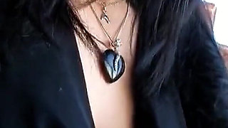 Horny teen Lisa fucked by bartender after work with big cock
