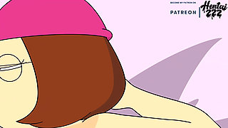Family Guy Meg Griffin and Glenn Creampie Full Video