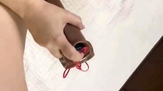 Indian MILF Riding Dildos to Orgasm