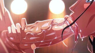 My Stepsister Shares Her Boyfriends Massive Cock - Animation