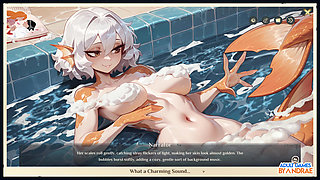 Hotel Tales: H-Scene - Pasithea Masturbating by the Pool