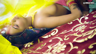 Seeing the Hot Navel and Body of His Desi Bihari Sister-in-law, the Brother-in-law Couldn't Hold Back