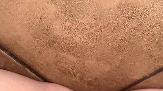 Blond Teen Spreads Her Legs