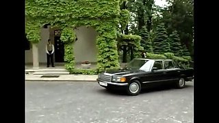 Turkish Maid Blowjob & Handjob - Busty Brunette MILF Serviced by Guest Outdoor