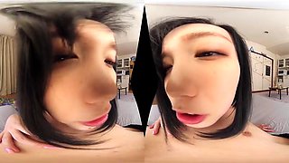 Nene - Aggressive Parasite: Blowjob, Handjob  Asian VR Porn
