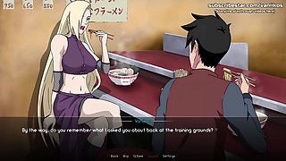 Naruto: Kunoichi Trainer - Slutty Blonde Teen Ino Yamanaka Has Public Sex In A Restaurant. Her Little Pussy Gets Creampied