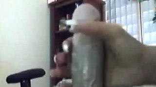 Ebony MILF Plays with Vibrator on Webcam