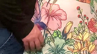 Omg!!! Strange Perv Man Fingering Hot Babe Pussy in Public