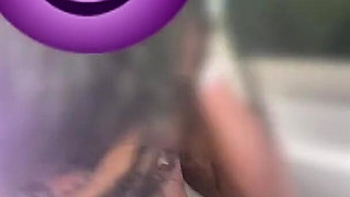 Big Lips Backseat Car Head Big Pulsating Cumshot