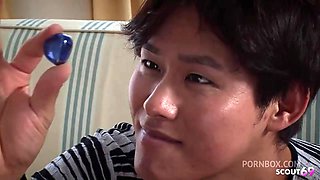 Small Tits Japan Step-Sister talk to Defloration Fuck with Deep cum in her Pussy