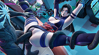 Psylocke's Misunderstanding ( Cartoon Parody )