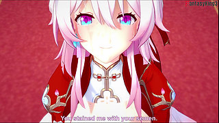 March 7th hot blowjob - Honkai Star Rail
