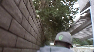 Giant black cock in the pussy of a nasty blonde