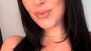 Stacked brunette goes solo toys and masturbation
