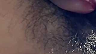 18-year-old Virgin Behind. a Huge Dildo Rubs Her and Makes Her Cum!!!!