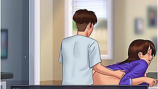 Car Toon - All Sex Scenes With Step Mom - Summertime Saga, Part 2