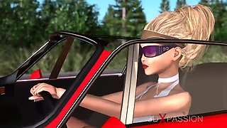 3DXPASSION - Supah hard-core in a dungeon. Meaty dude plumbs rigid a wonderful blond sub (Hookup Marionette )