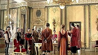 Cumshot on big boobs for slut tit fucking in hd