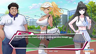 Bridget and Kate face off in a tennis showdown at the academy