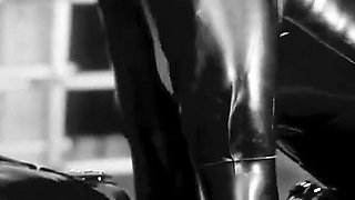 Rubber Bitch Pegged Mercilessly - Black and White Edition (1080p Full HD)