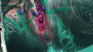 Solo Teen Masturbation Testing My New Shower Wand Toy