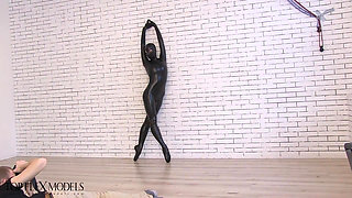 Ballerina with Long Legs