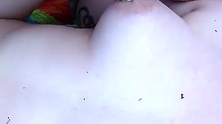 Stepfather bangs sexy skinny teen Kat outdoor in the ass
