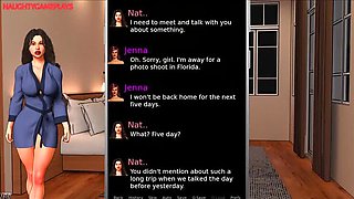 NaughtyGameplays Hotwife Cuckold: Wife Takes Huge BBC While Hubby Watches - Intense Interracial Lust