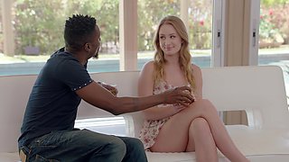 Blonde beauty Daisy Stone gets her asshole gapped by bbc in sensual scene