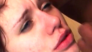 Skinny teen Isabella fucked for the first time by black stepbrother with monster cock