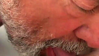 Masha Ray is satisfied with her nasty old fucker Nico