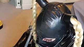 Doll training - dildo gag