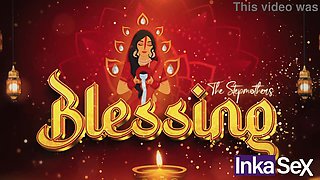 chudai madrastra bombay tetona se folla al novio de su