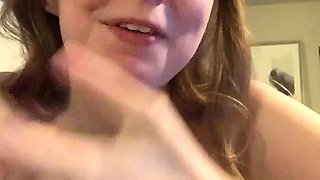 Big boobs milf masturbates with her dildo