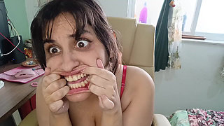 You Have a Nut Stuck in Your Ballsack!? - Silly Cartoon Faces & Big Mouth POV