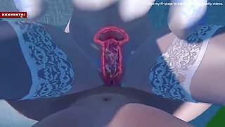 Hot Asian Angel 3D Hentai - Big Tits MILF Gets BBC Fuck Animation