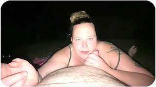 Big tits, milf amateur, smoking cigarette