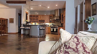 Slut Girlfriend Squirts and Ruins Her Gym Outfit