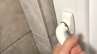 Pee in Outyroor Toilet in Hijab
