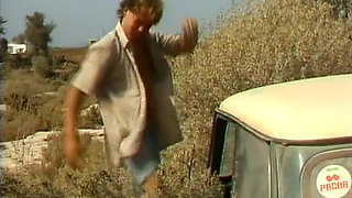 Vintage German anal scene with hot sluts