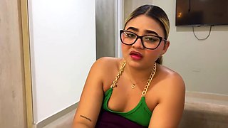 Curvy Bootylicious Nerdy Latina Chick Pleases Me With Great BJ & Sex While Her Husband Is Out