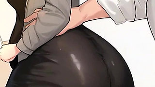 Waifu Secretary POV - Close-Up , Teasing, Sock Pull and Naughty Play