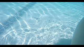 In the Pool Showing off My Ass