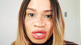 Learn From Rosie 7- Ebony Femdom Goddess Rosie Reed Mental Domination Slave Training Programming