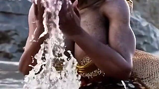 Big Tits and Big Ass for Ebony 50 Yo Zuma the Masai Female Warrior