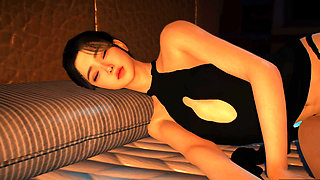 3D Super Horny Korean Slut Got Her Asshole Fucked so Hard by Big Dick