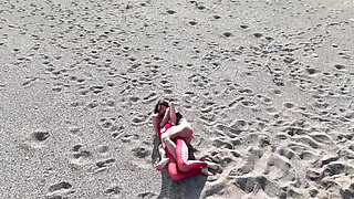 Female Wrestling Beach Wrestling Clash in Rhodes