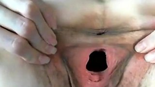 Chasey's Amateur Gaping Show on Webcam